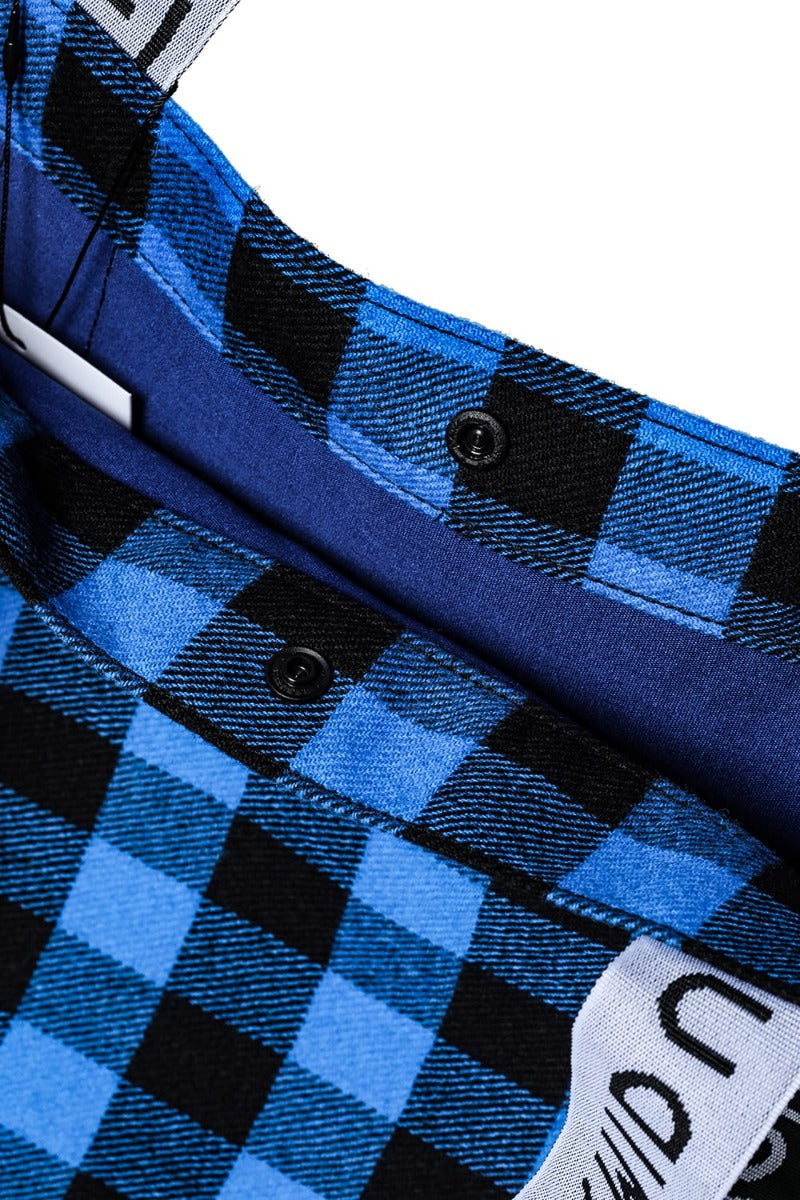 RAMIDUS BOX TOTE BAG (L) Blue