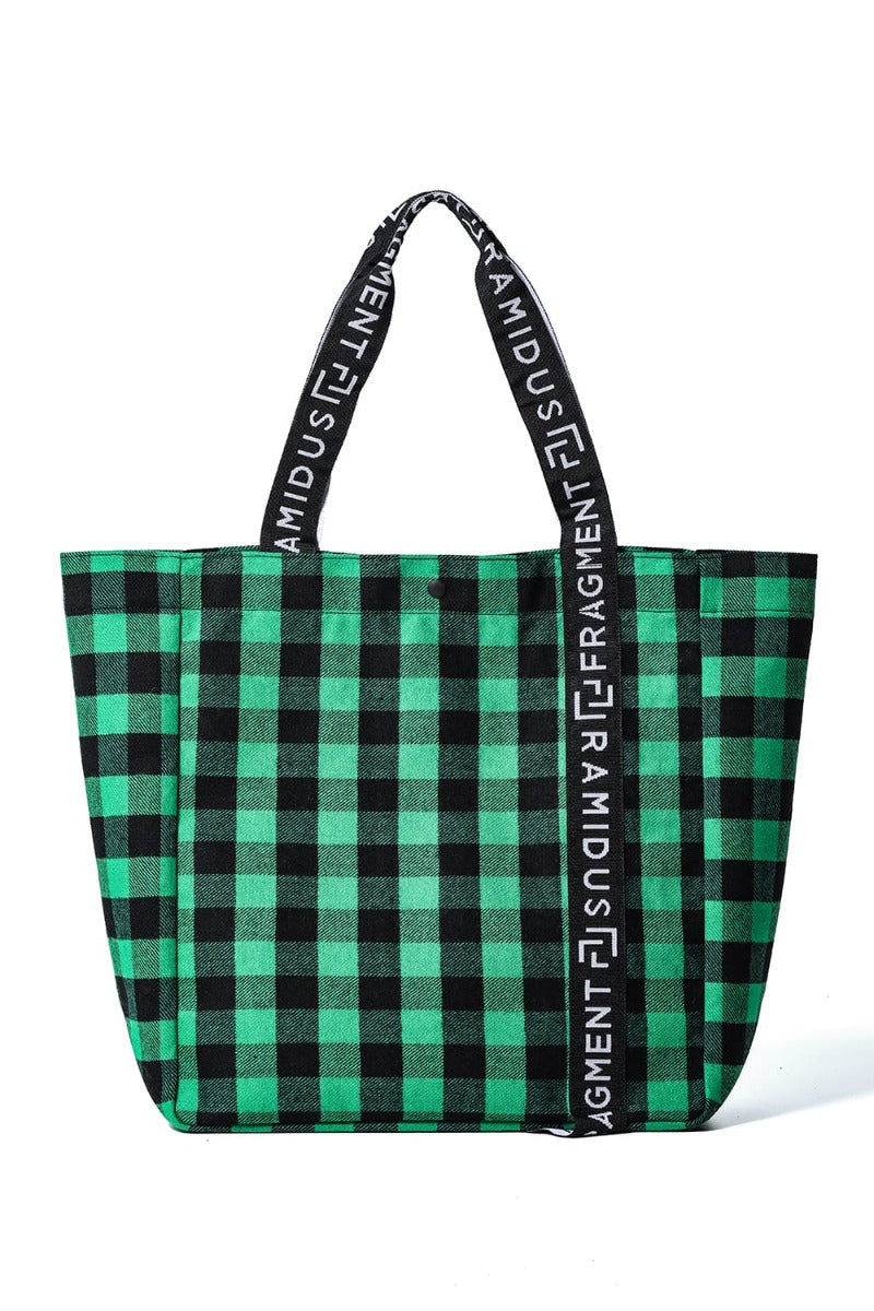 RAMIDUS BOX TOTE BAG (L) Green