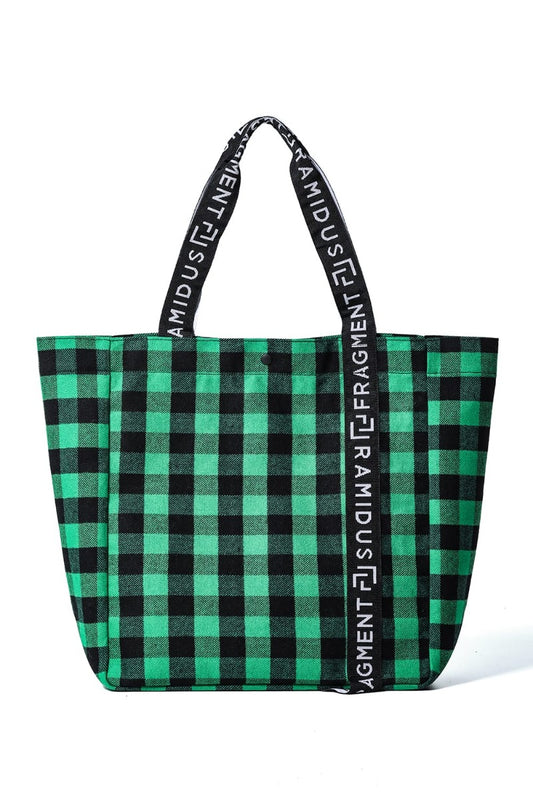 RAMIDUS BOX TOTE BAG (L) Green