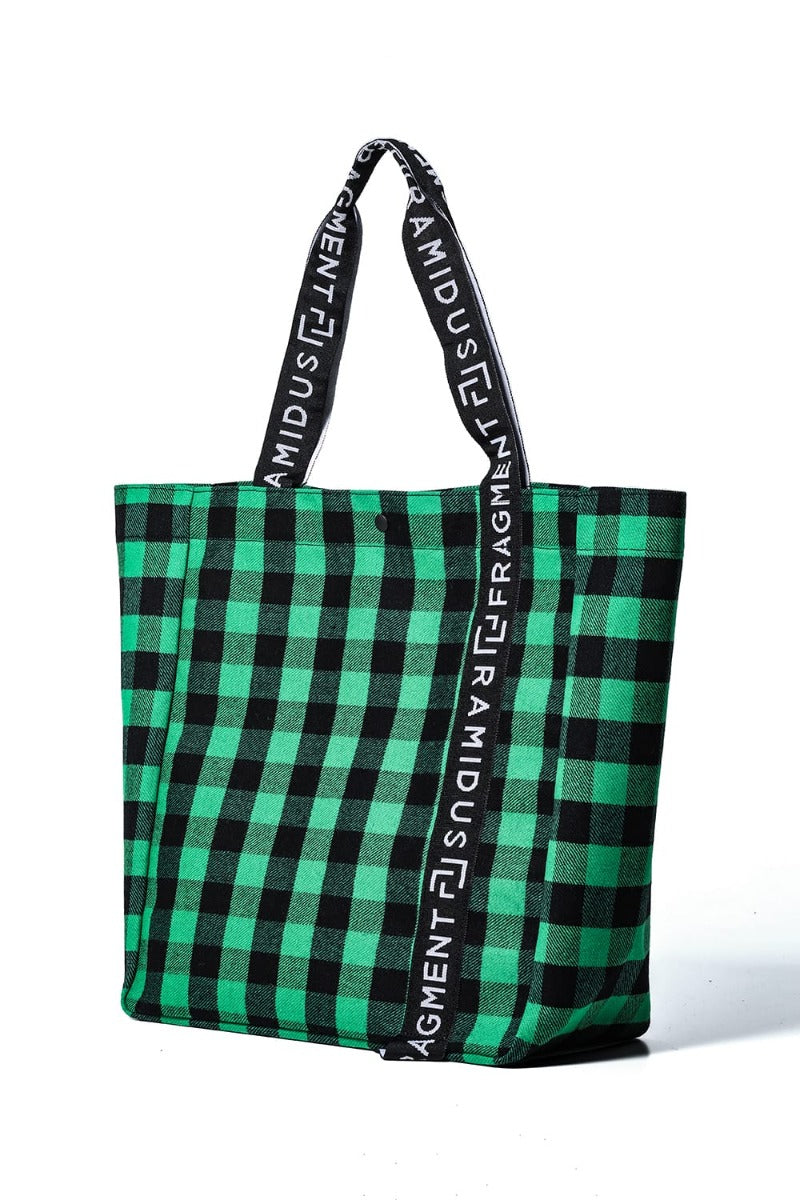 RAMIDUS BOX TOTE BAG (L) Green