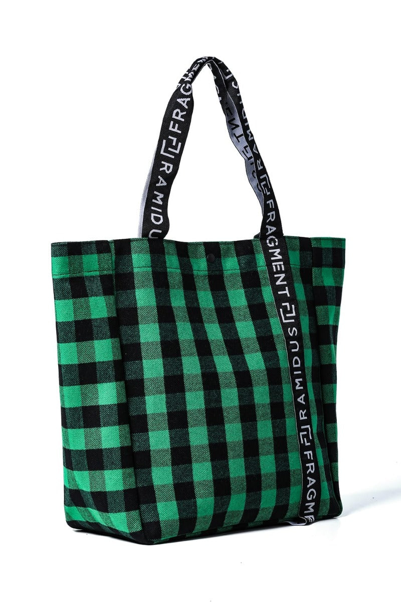 RAMIDUS BOX TOTE BAG (L) Green