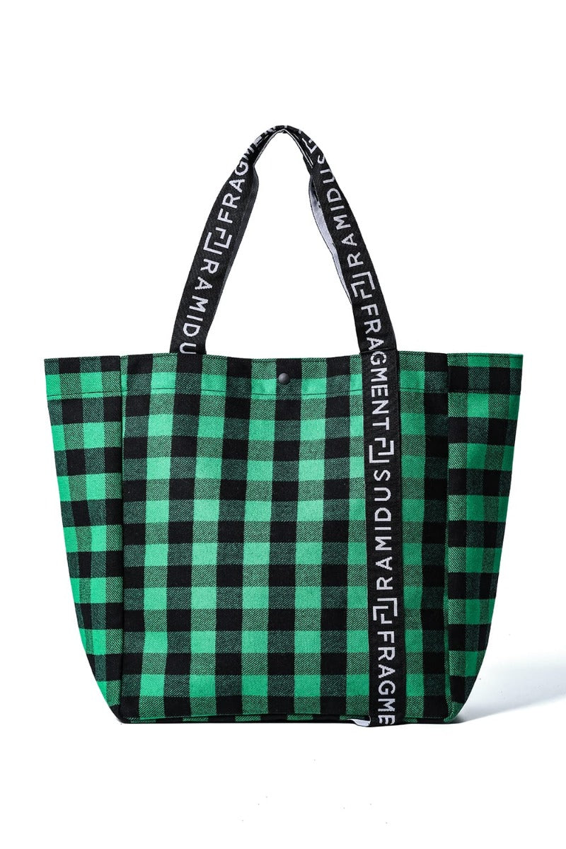 RAMIDUS BOX TOTE BAG (L) Green