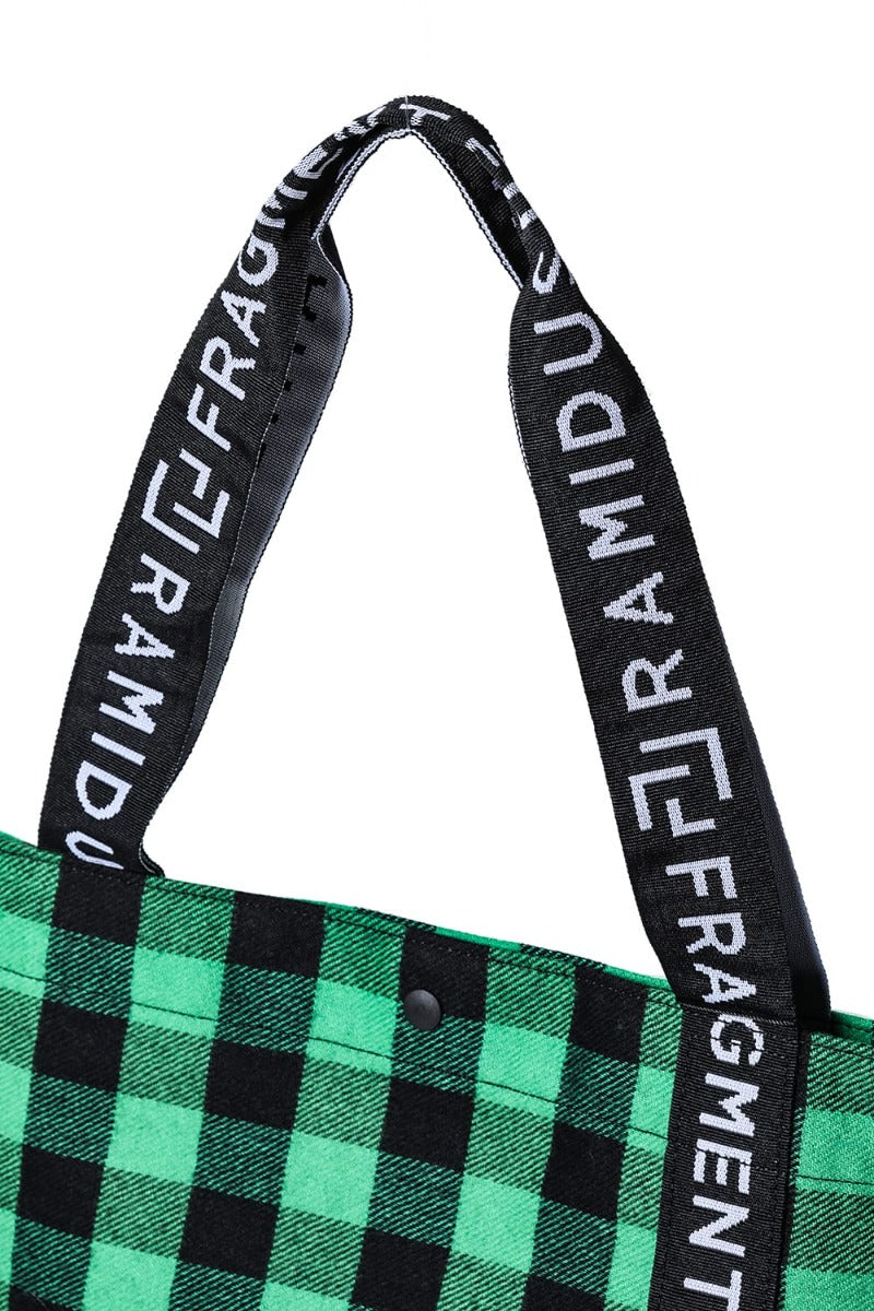 RAMIDUS BOX TOTE BAG (L) Green