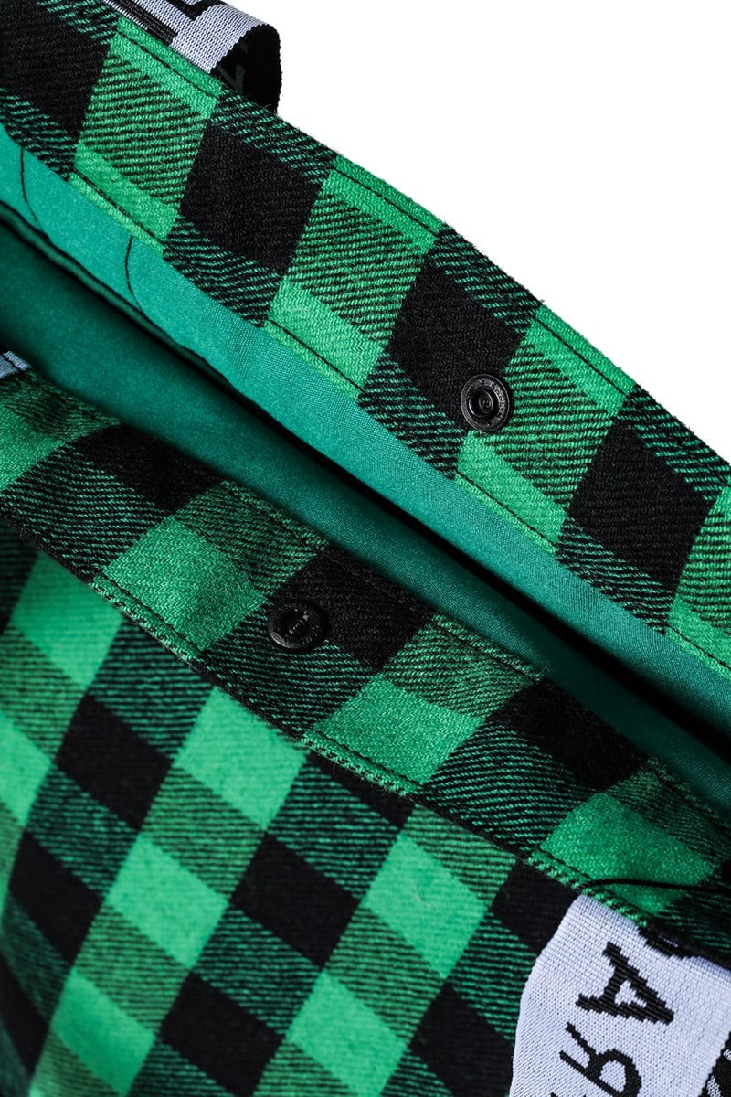 RAMIDUS BOX TOTE BAG (L) Green