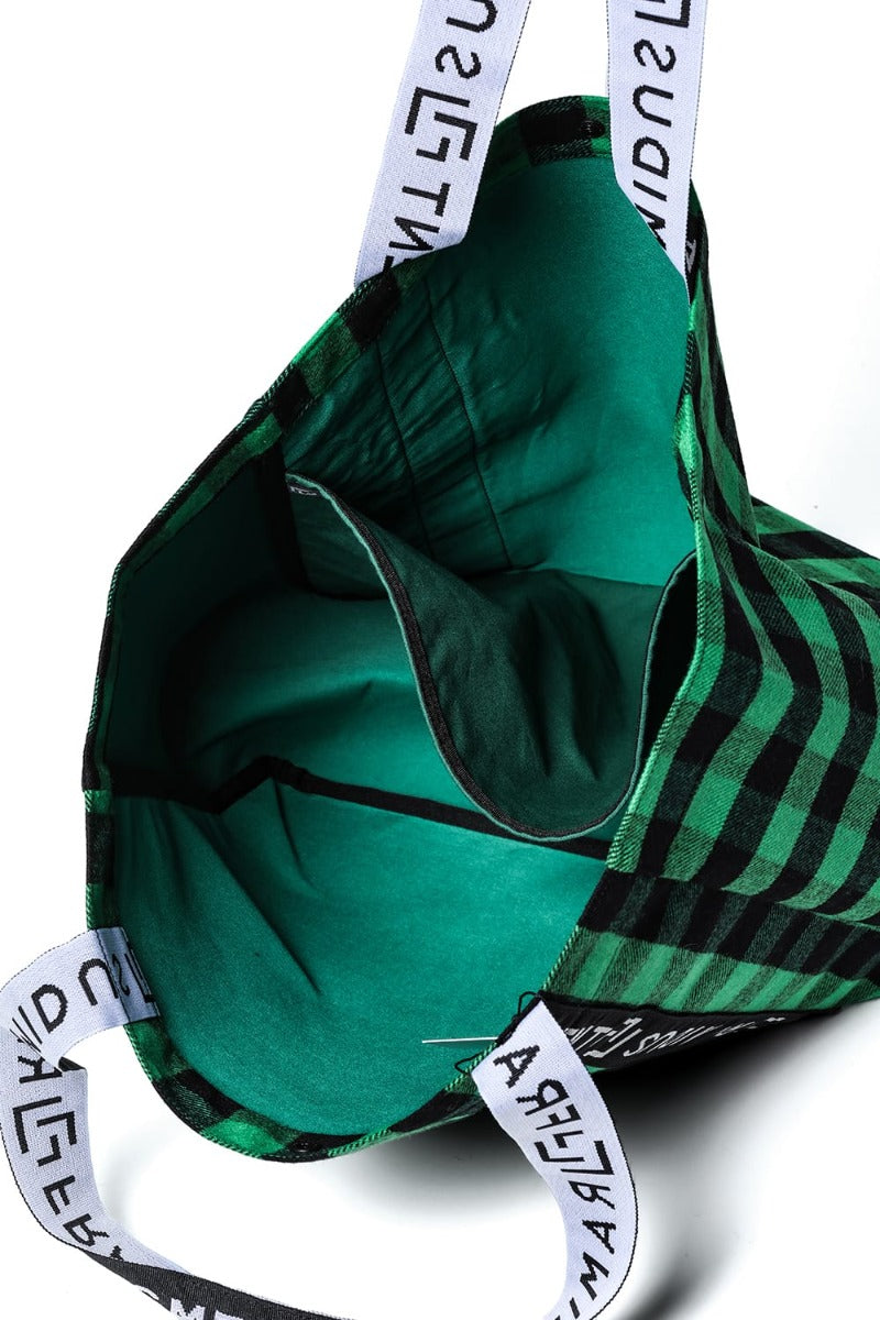 RAMIDUS BOX TOTE BAG (L) Green