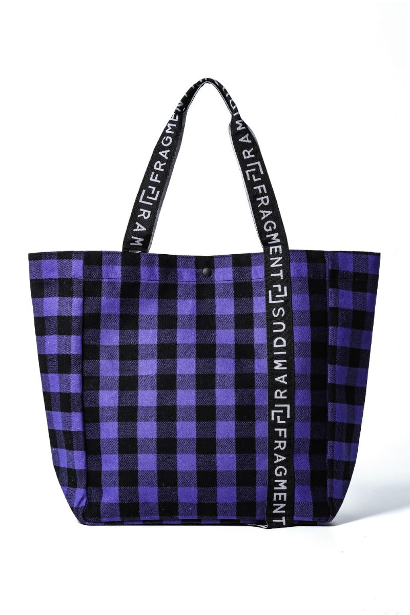 RAMIDUS BOX TOTE BAG (L) Purple