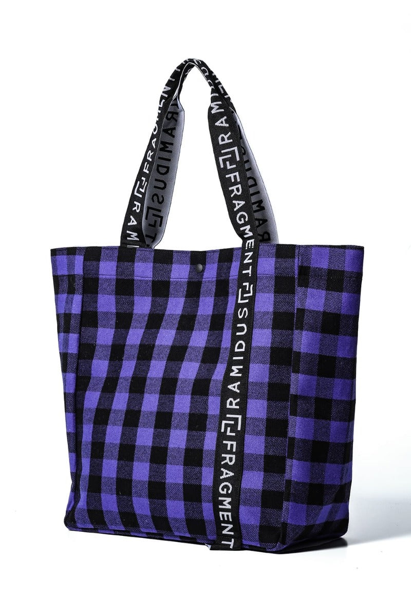 RAMIDUS BOX TOTE BAG (L) Purple