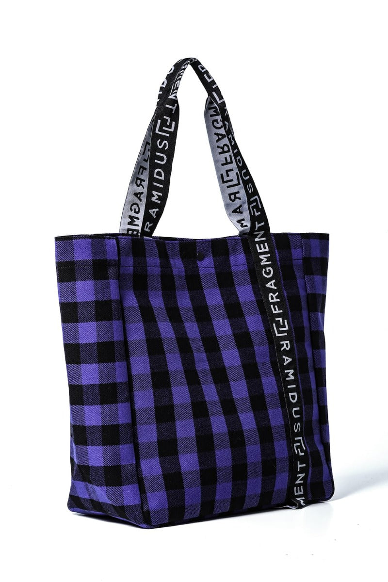 RAMIDUS BOX TOTE BAG (L) Purple