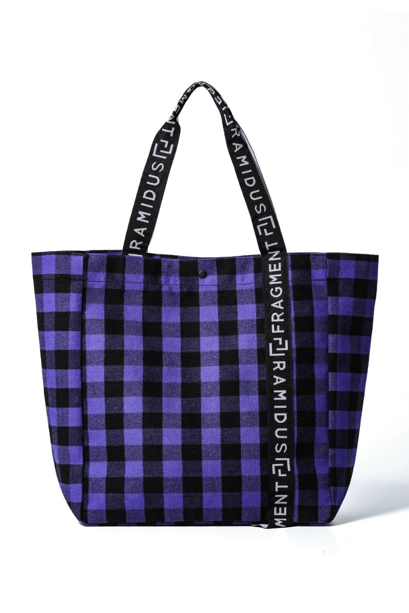 RAMIDUS BOX TOTE BAG (L) Purple