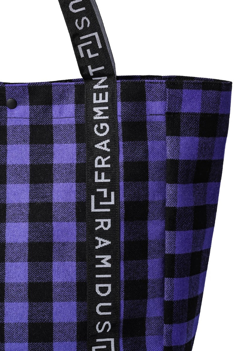 RAMIDUS BOX TOTE BAG (L) Purple