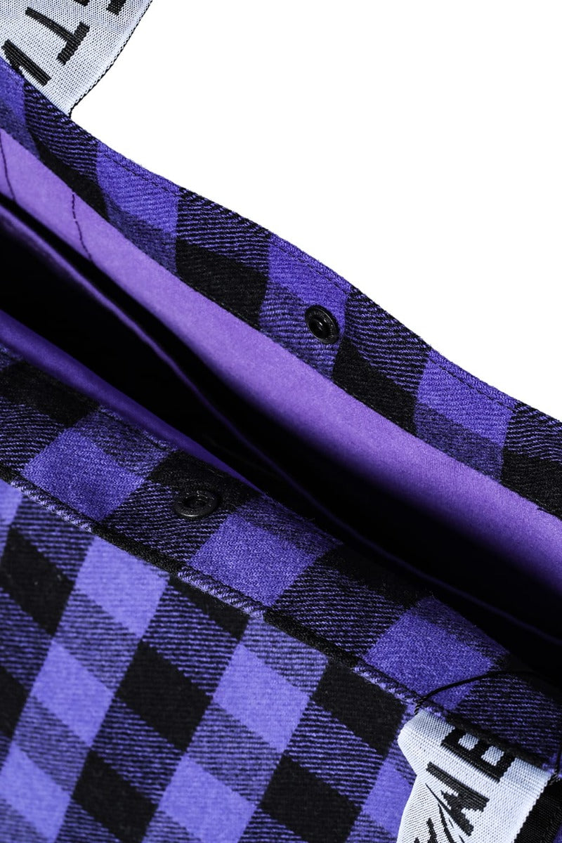 RAMIDUS BOX TOTE BAG (L) Purple