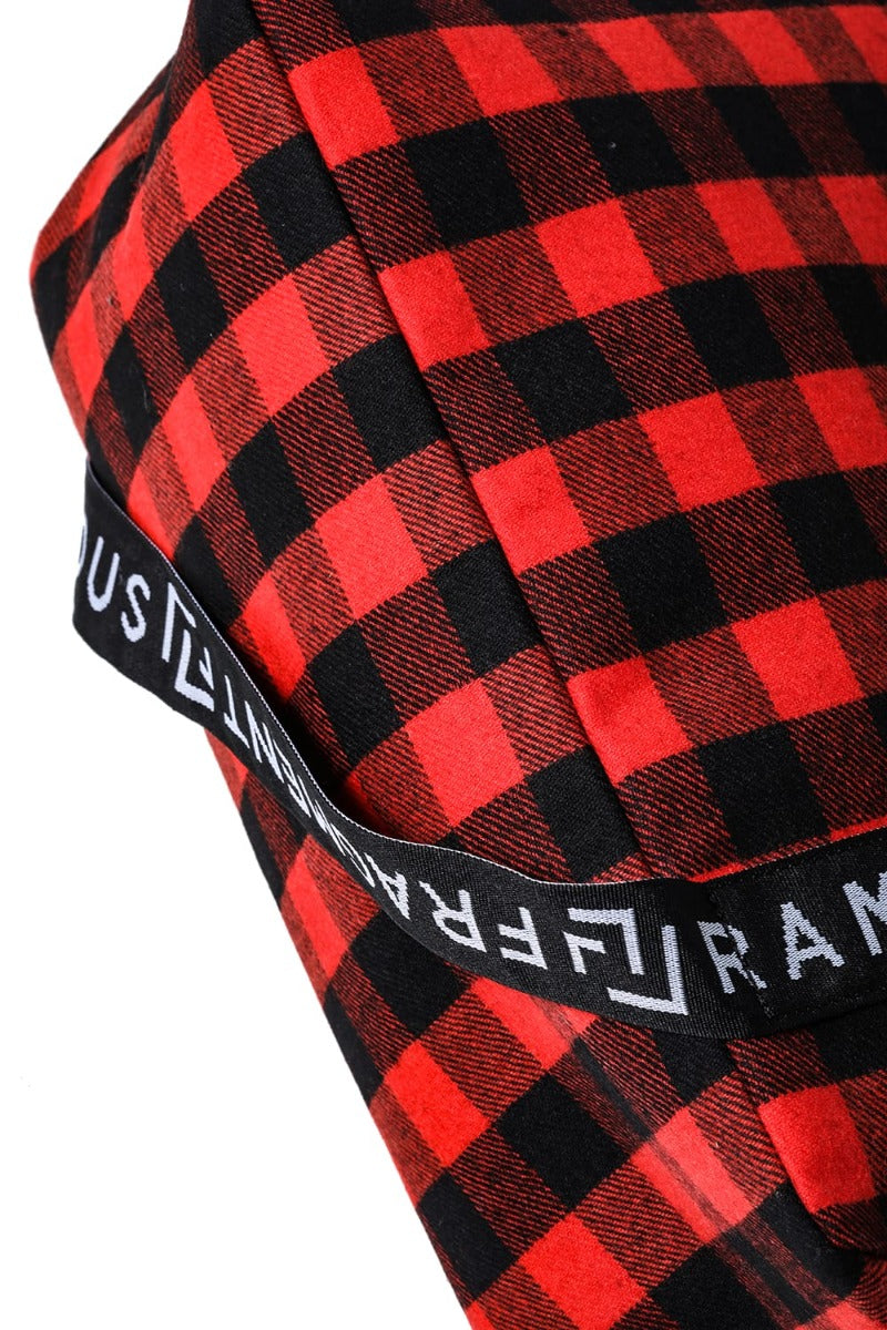 RAMIDUS BOX TOTE BAG (L) Red