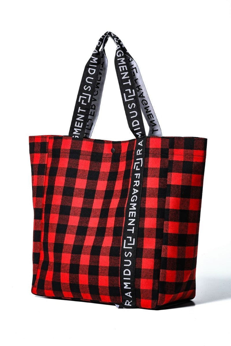 RAMIDUS BOX TOTE BAG (L) Red