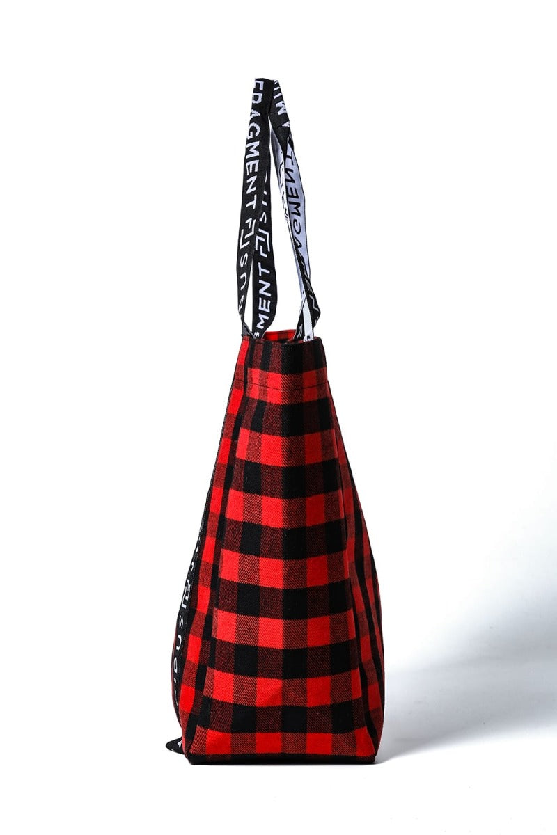 RAMIDUS BOX TOTE BAG (L) Red