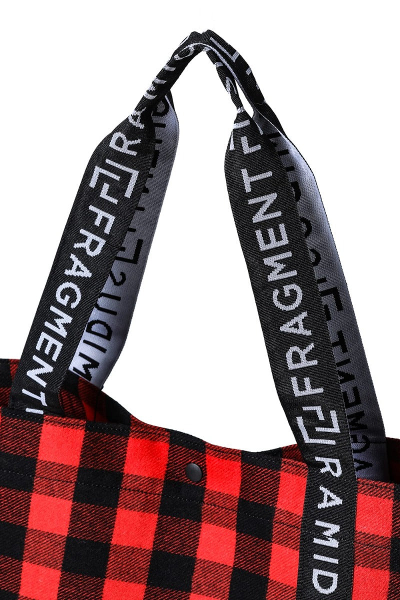 RAMIDUS BOX TOTE BAG (L) Red