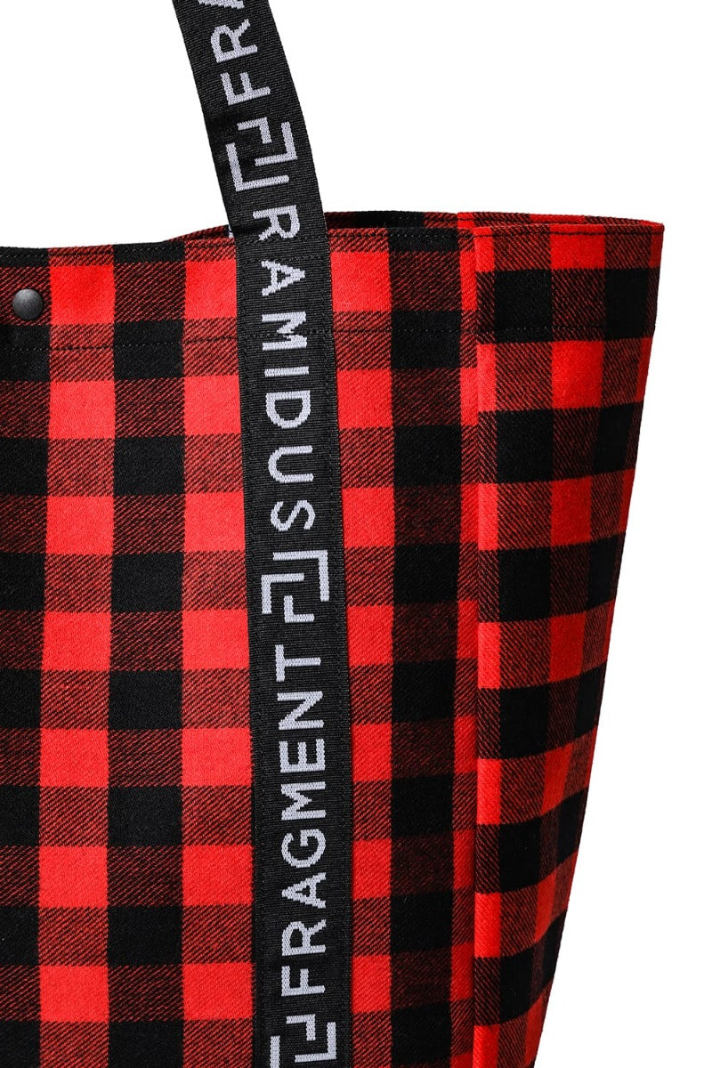 RAMIDUS BOX TOTE BAG (L) Red
