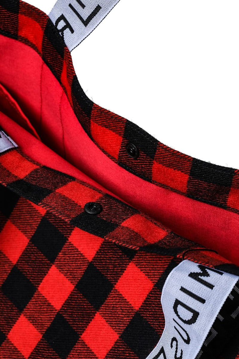 RAMIDUS BOX TOTE BAG (L) Red