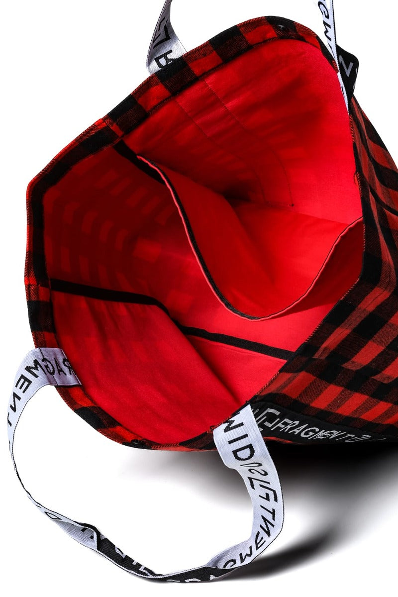 RAMIDUS BOX TOTE BAG (L) Red