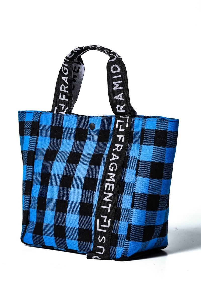 RAMIDUS BOX TOTE BAG (M) Blue