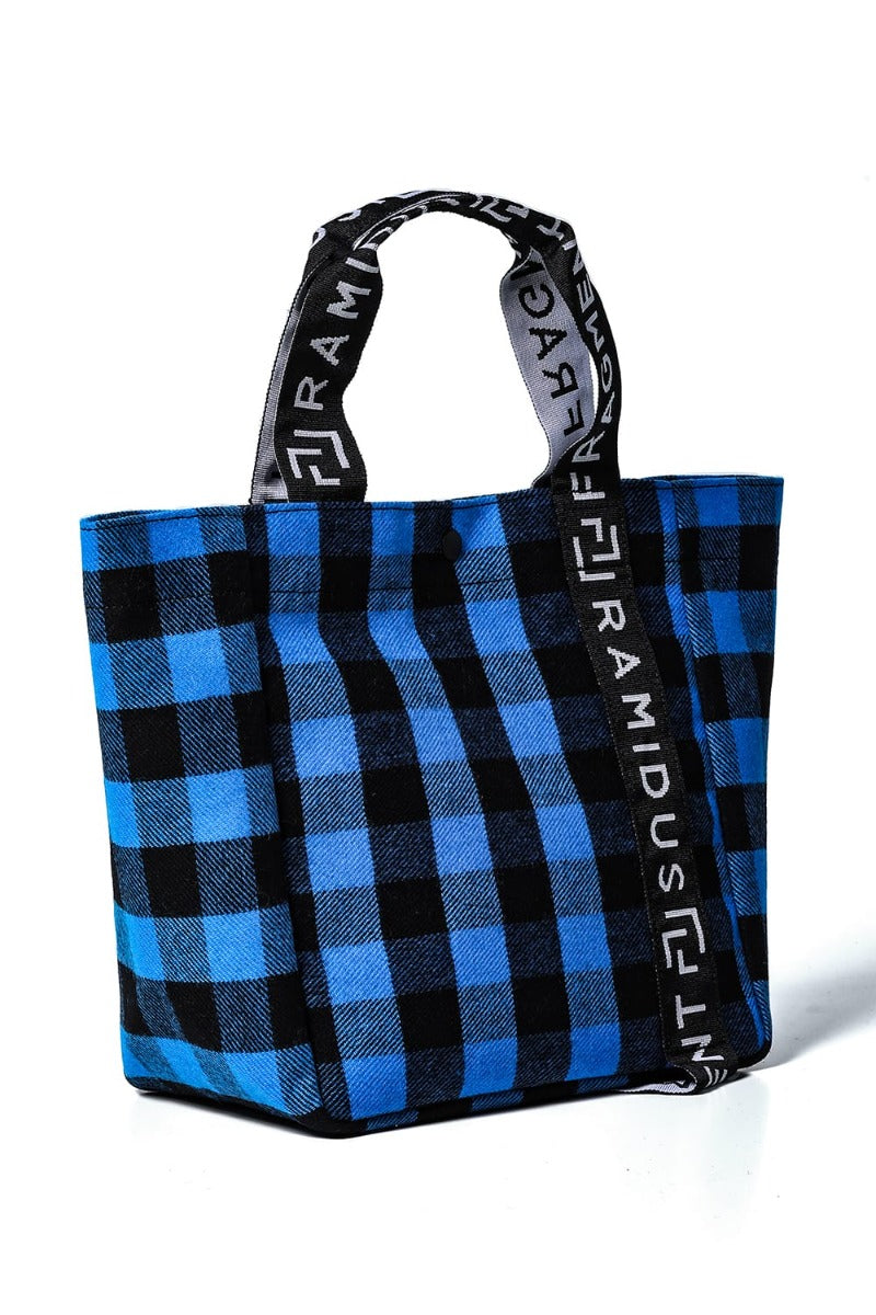 RAMIDUS BOX TOTE BAG (M) Blue