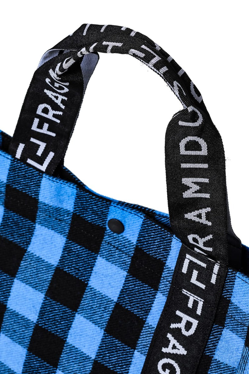 RAMIDUS BOX TOTE BAG (M) Blue