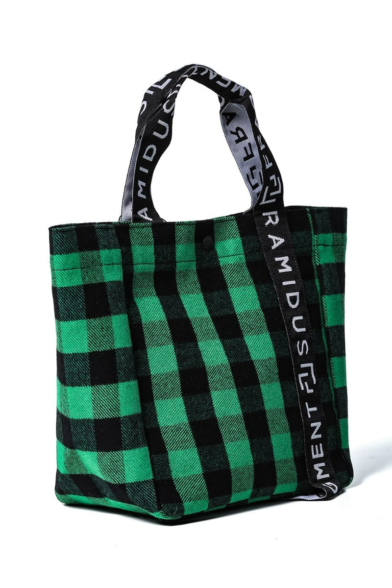 RAMIDUS BOX TOTE BAG (M) Green