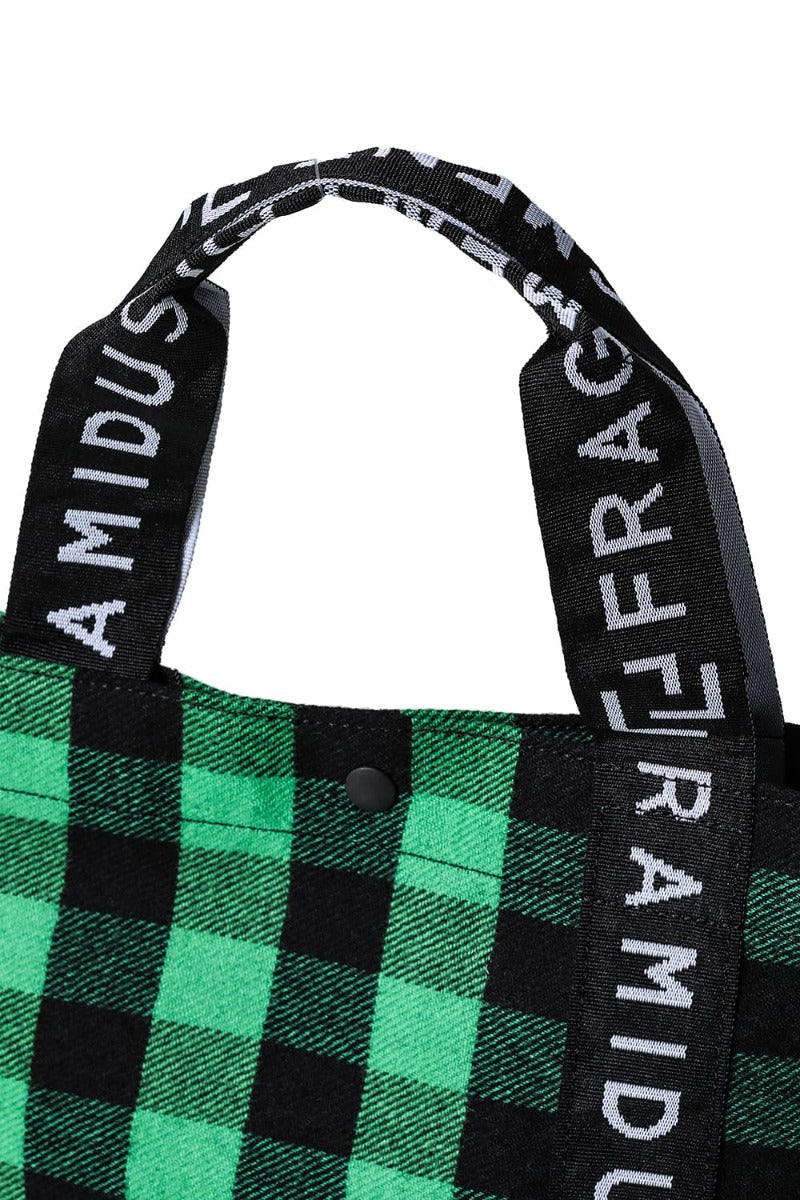 RAMIDUS BOX TOTE BAG (M) Green