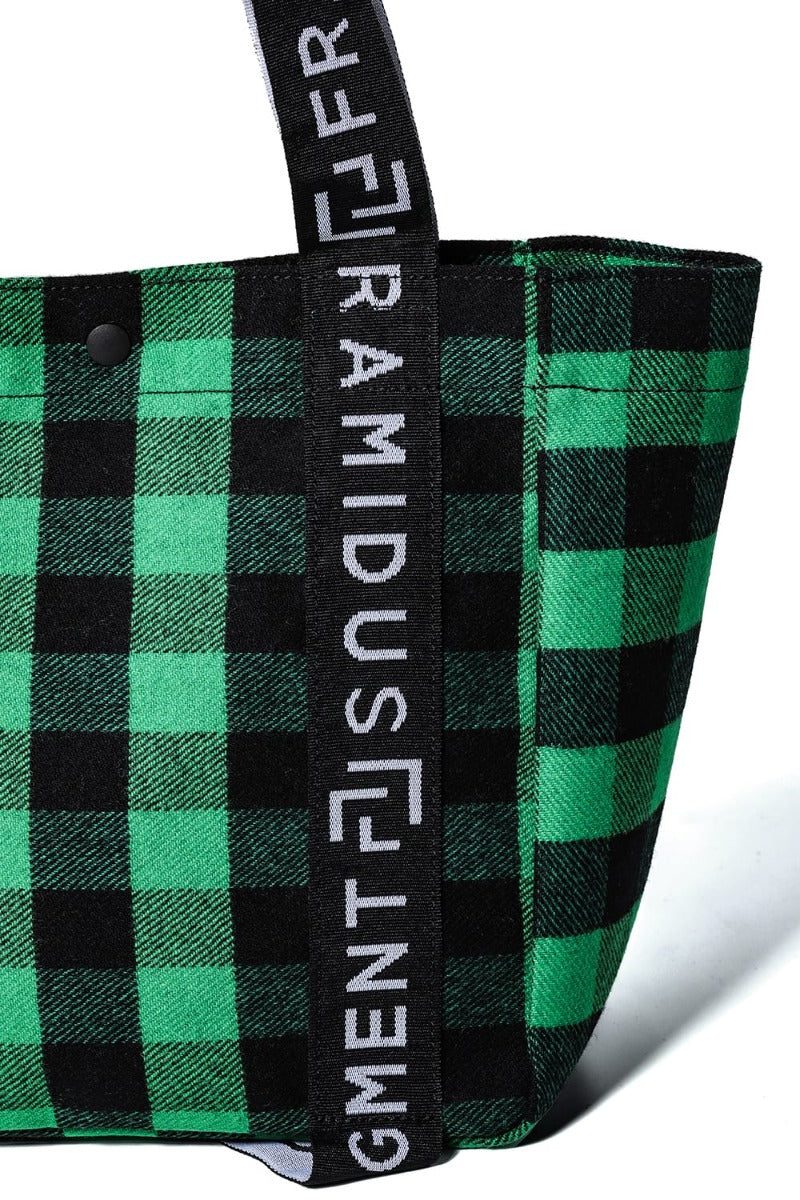 RAMIDUS BOX TOTE BAG (M) Green