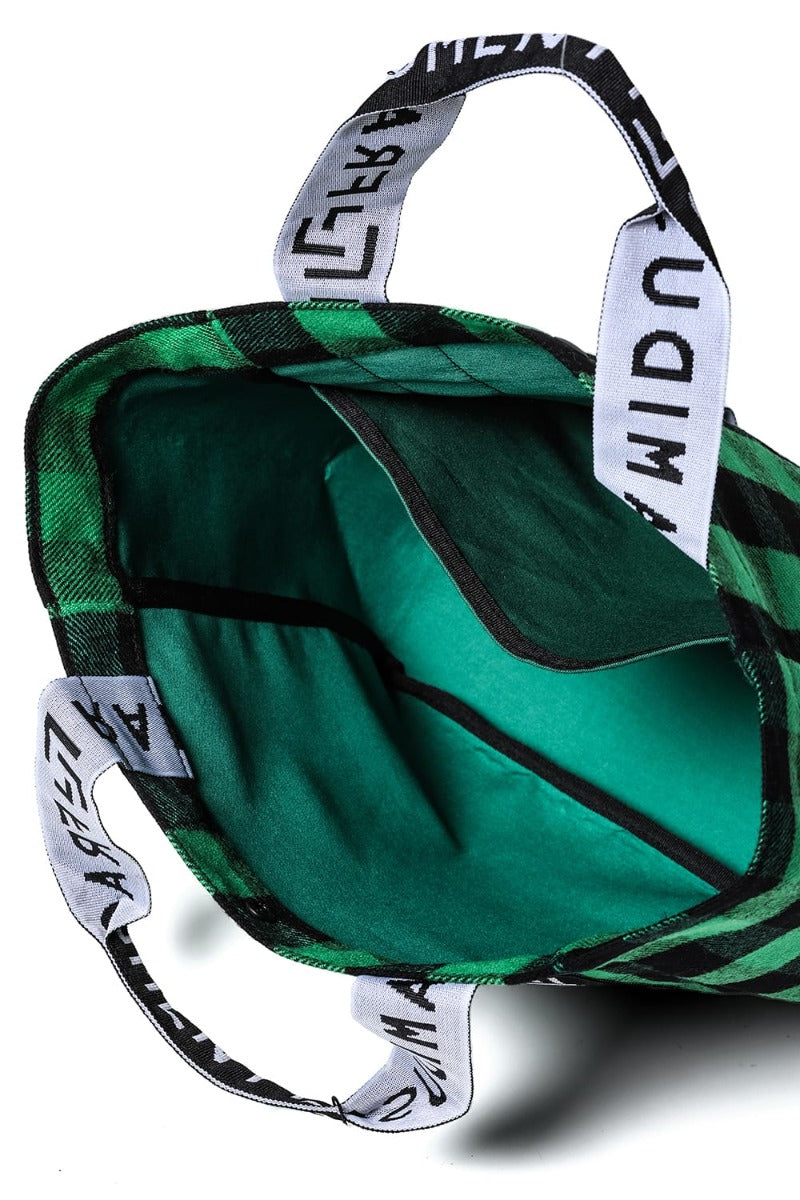 RAMIDUS BOX TOTE BAG (M) Green