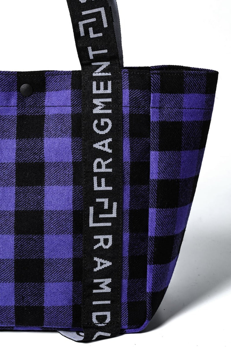 RAMIDUS BOX TOTE BAG (M) Purple