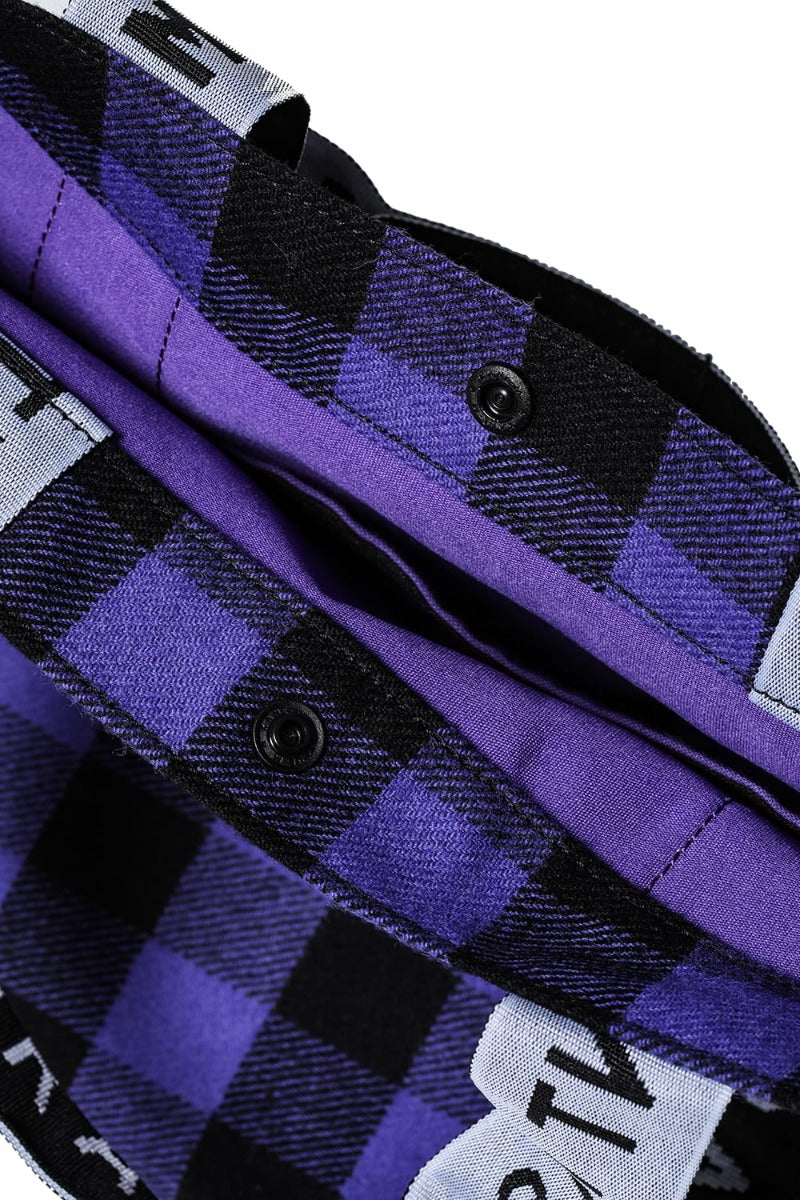 RAMIDUS BOX TOTE BAG (M) Purple