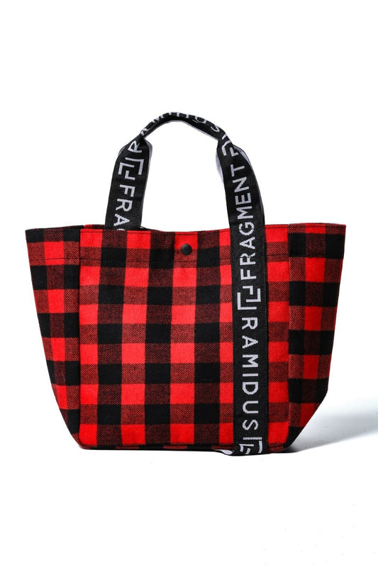 RAMIDUS BOX TOTE BAG (M) Red