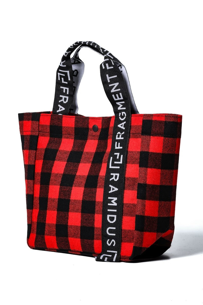 RAMIDUS BOX TOTE BAG (M) Red