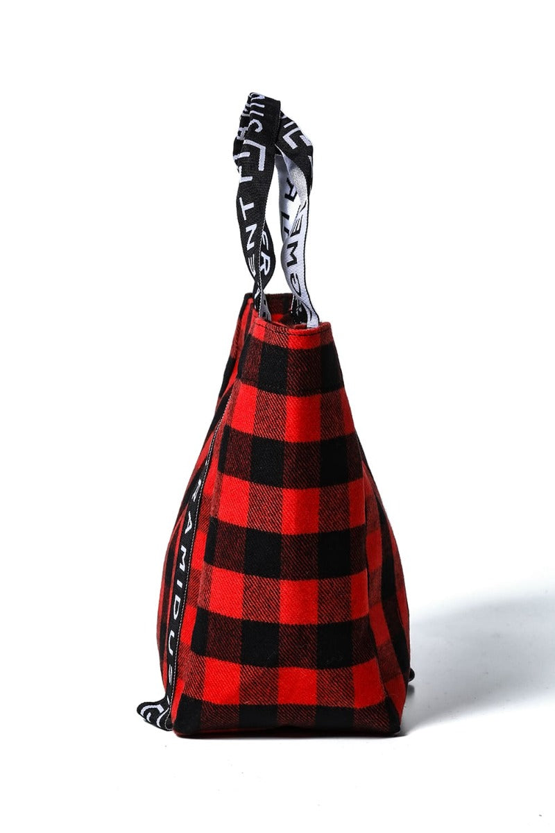 RAMIDUS BOX TOTE BAG (M) Red