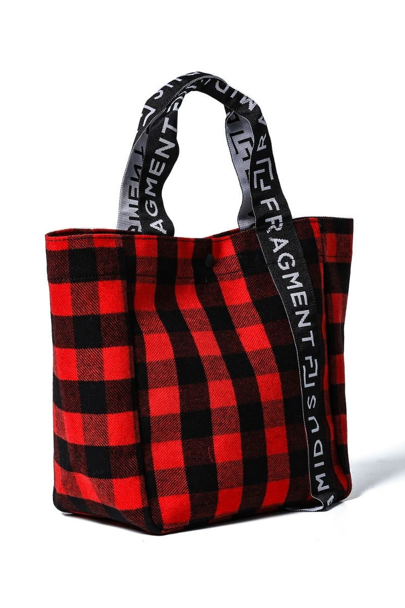 RAMIDUS BOX TOTE BAG (M) Red
