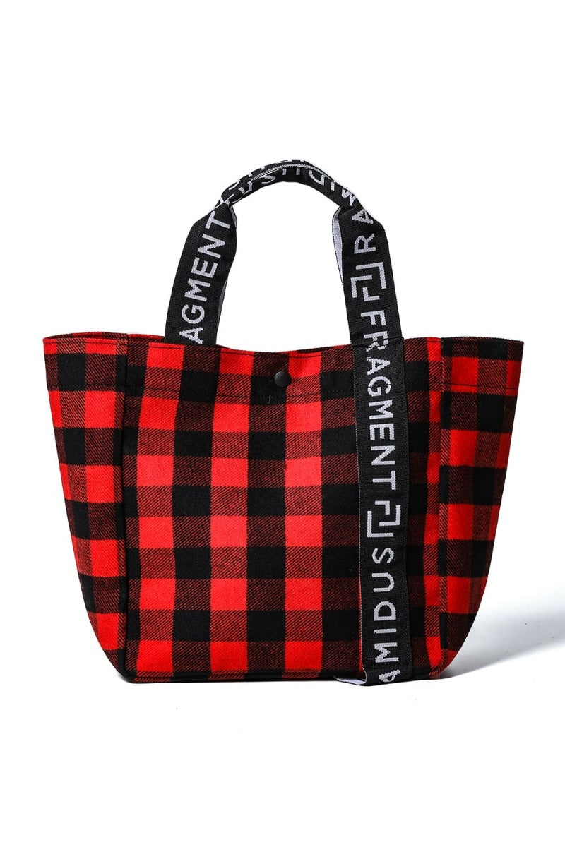 RAMIDUS BOX TOTE BAG (M) Red