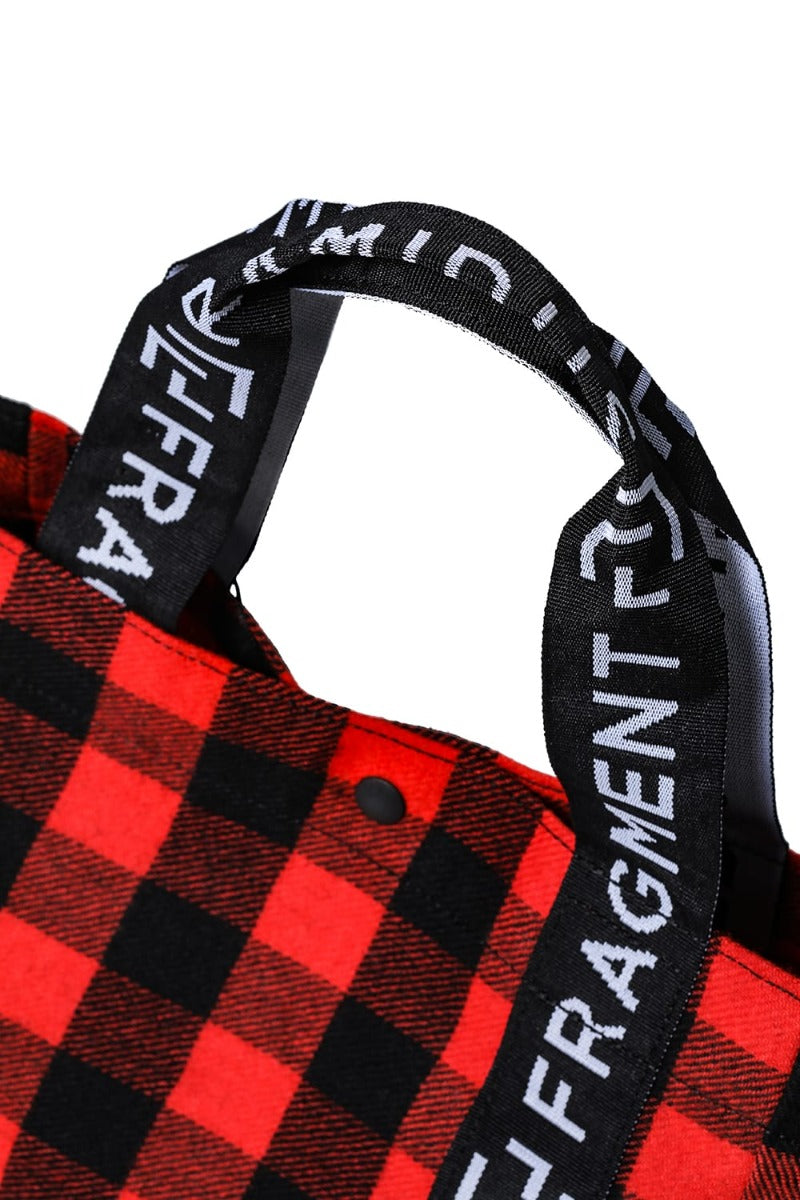 RAMIDUS BOX TOTE BAG (M) Red