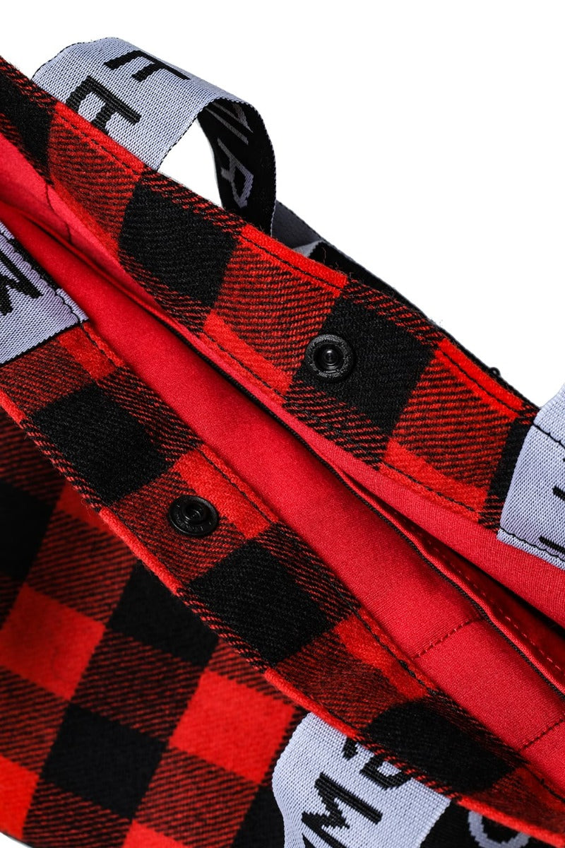 RAMIDUS BOX TOTE BAG (M) Red