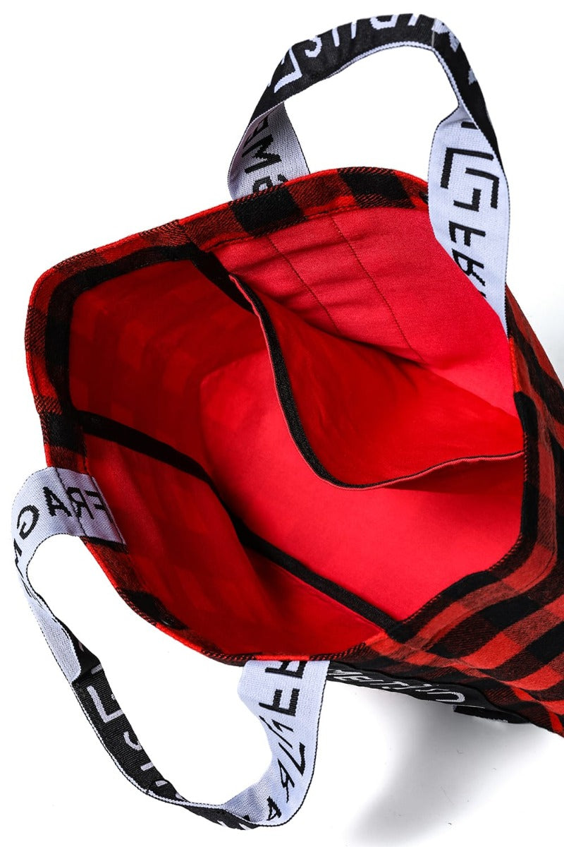 RAMIDUS BOX TOTE BAG (M) Red