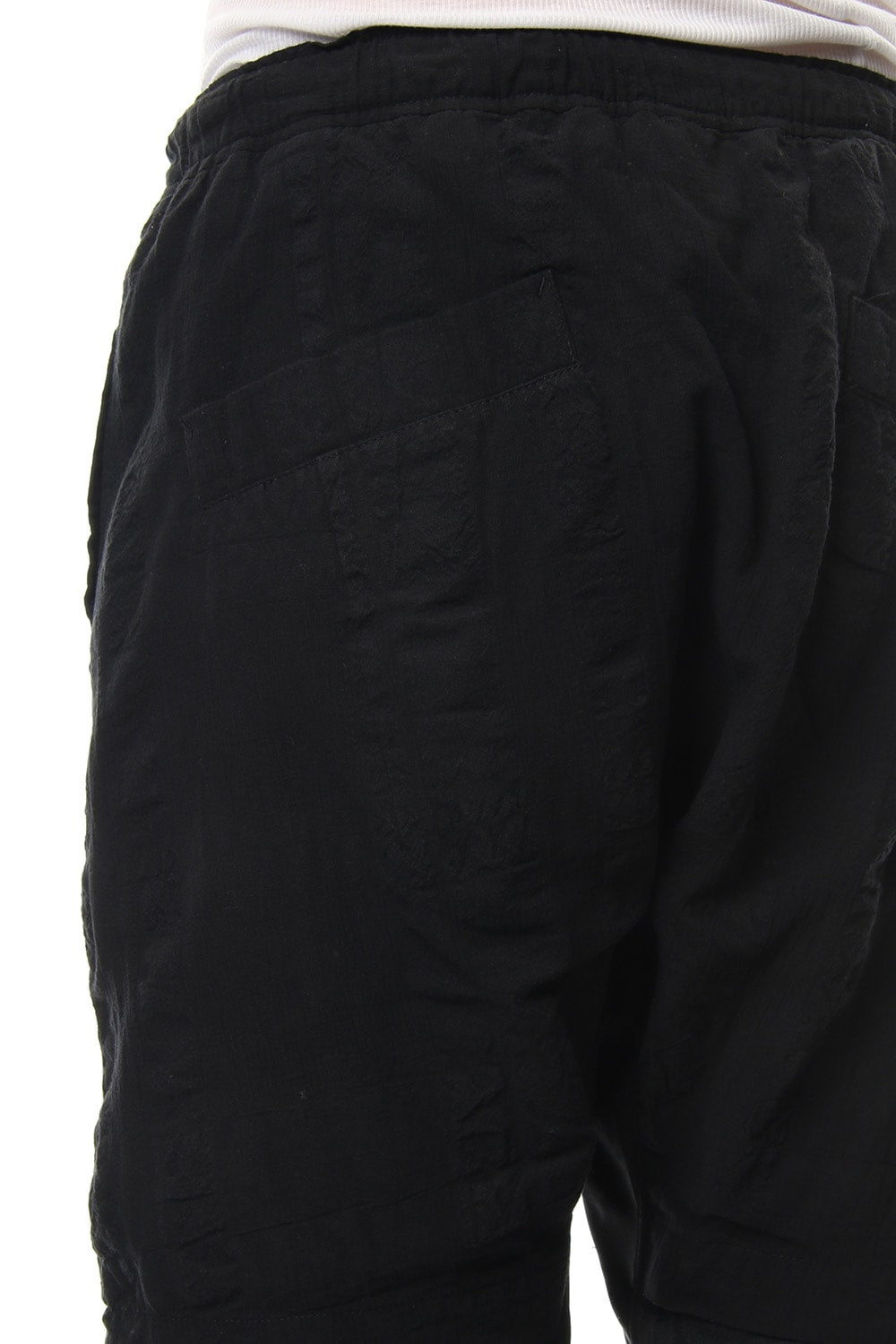 Random Check × Smooth Jersey OverDye Layered Pants RB-004