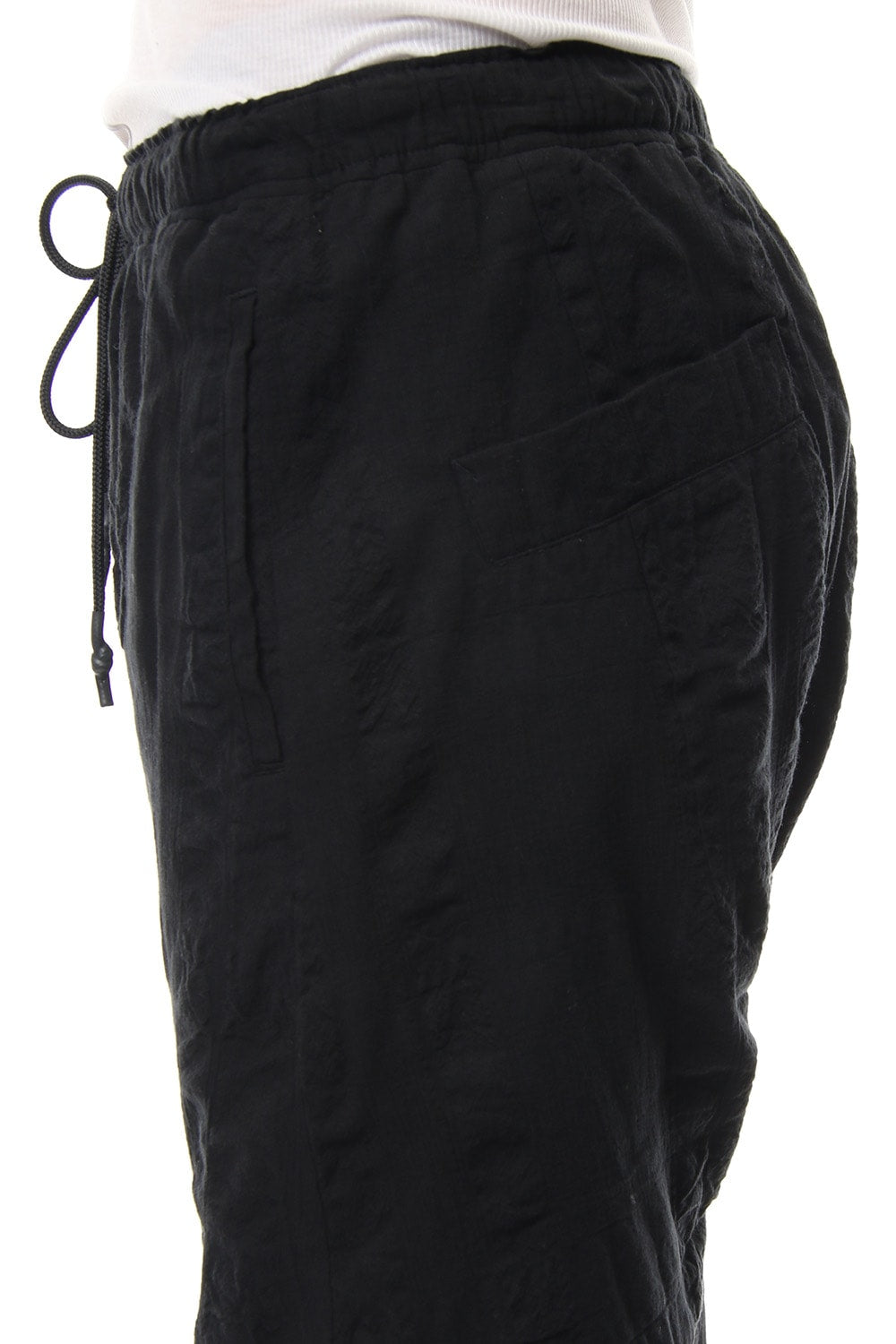 Random Check × Smooth Jersey OverDye Layered Pants RB-004