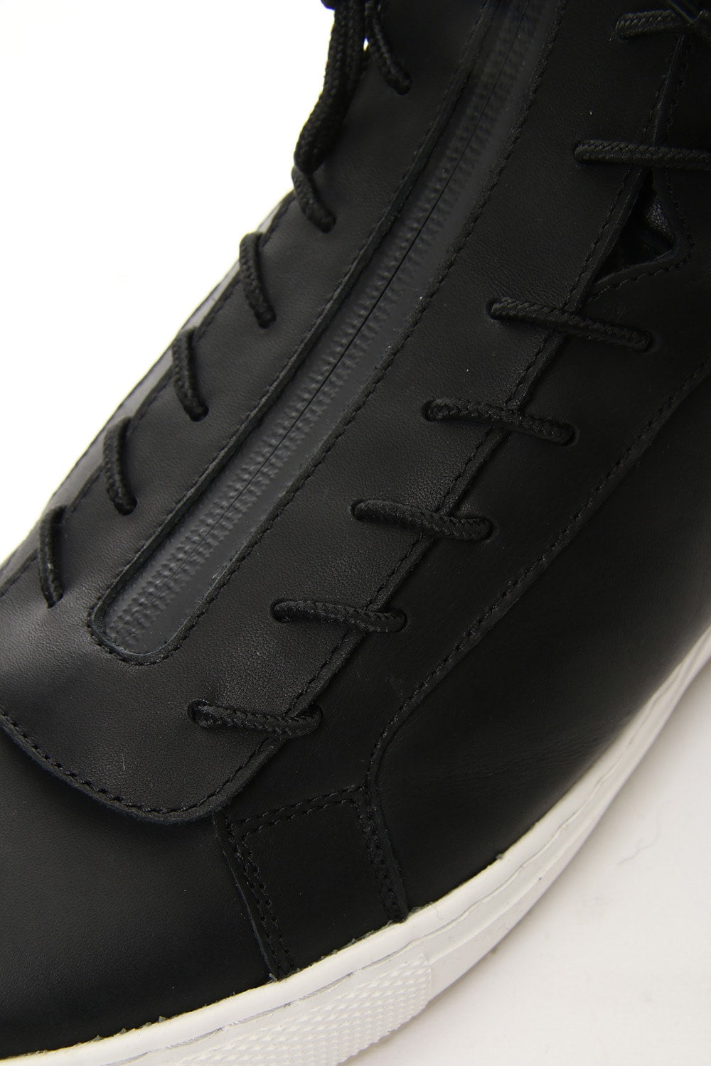FRONT ZIP HIGH CUT SNEAKERS RB-005