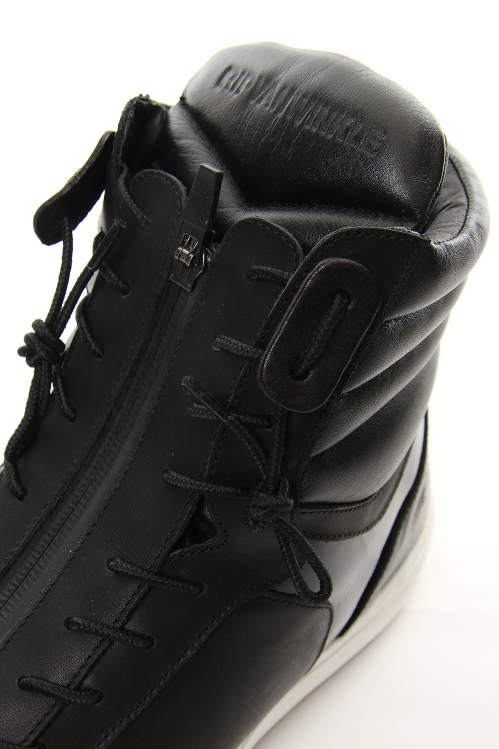 FRONT ZIP HIGH CUT SNEAKERS RB-005