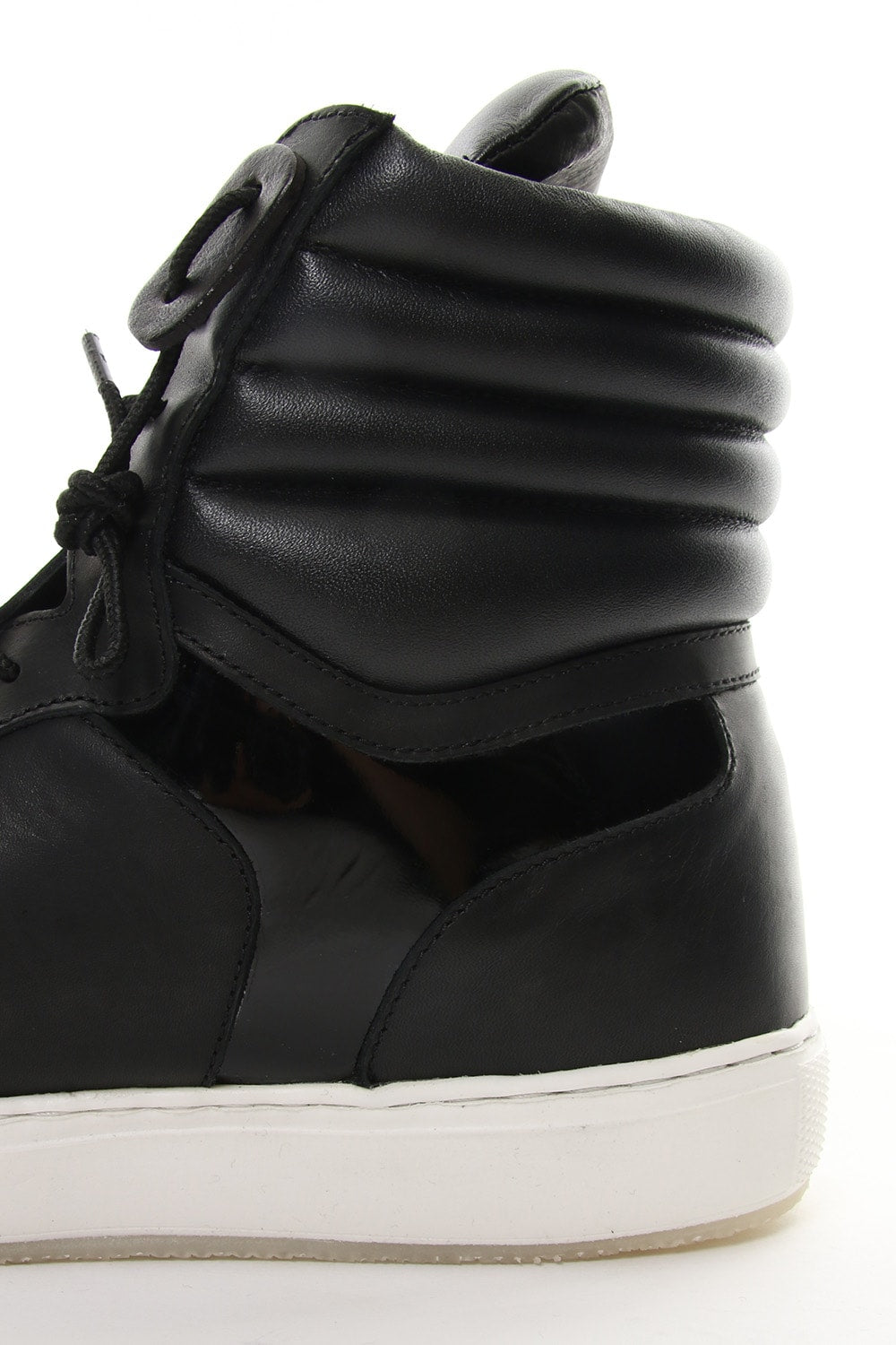 FRONT ZIP HIGH CUT SNEAKERS RB-005