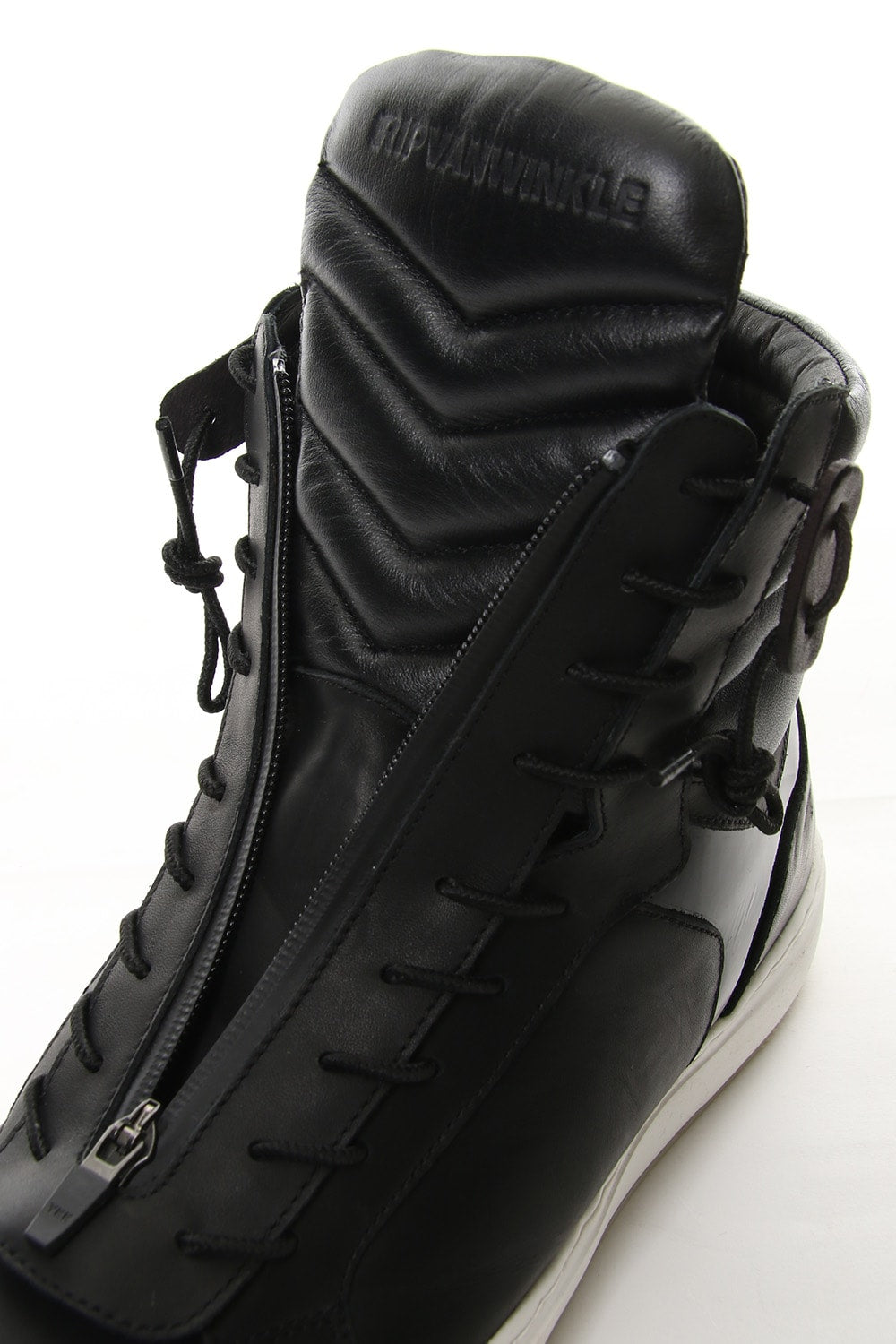 FRONT ZIP HIGH CUT SNEAKERS RB-005