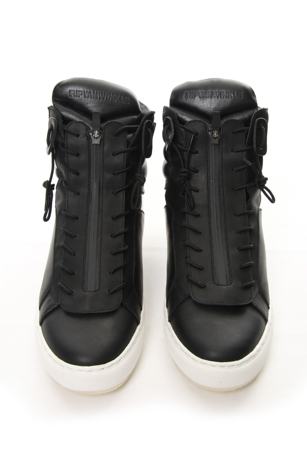 FRONT ZIP HIGH CUT SNEAKERS RB-005