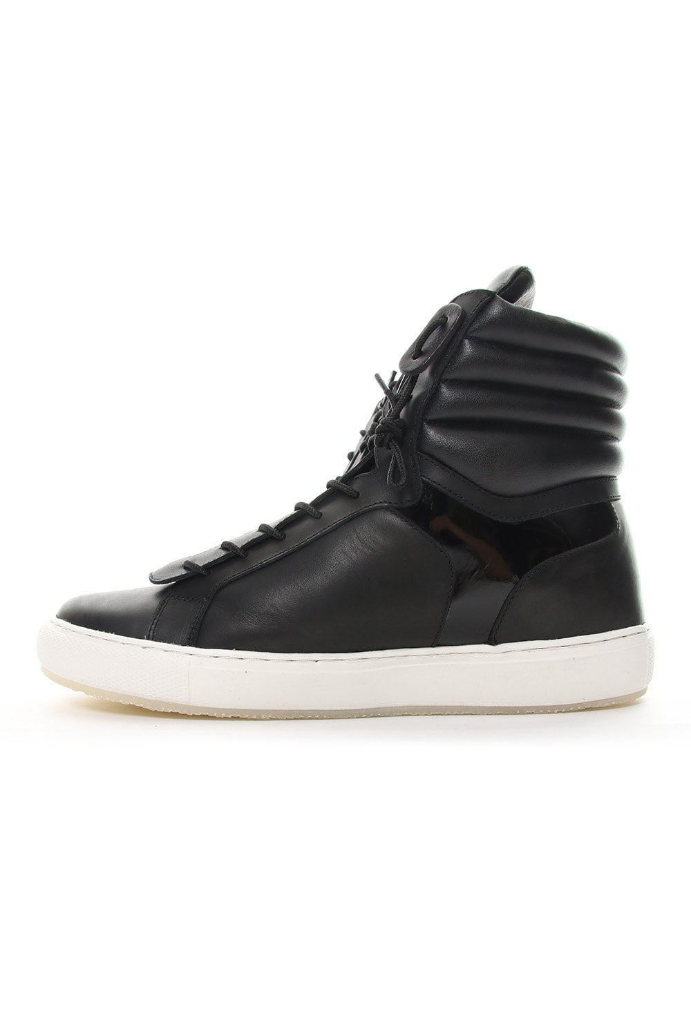FRONT ZIP HIGH CUT SNEAKERS RB-005