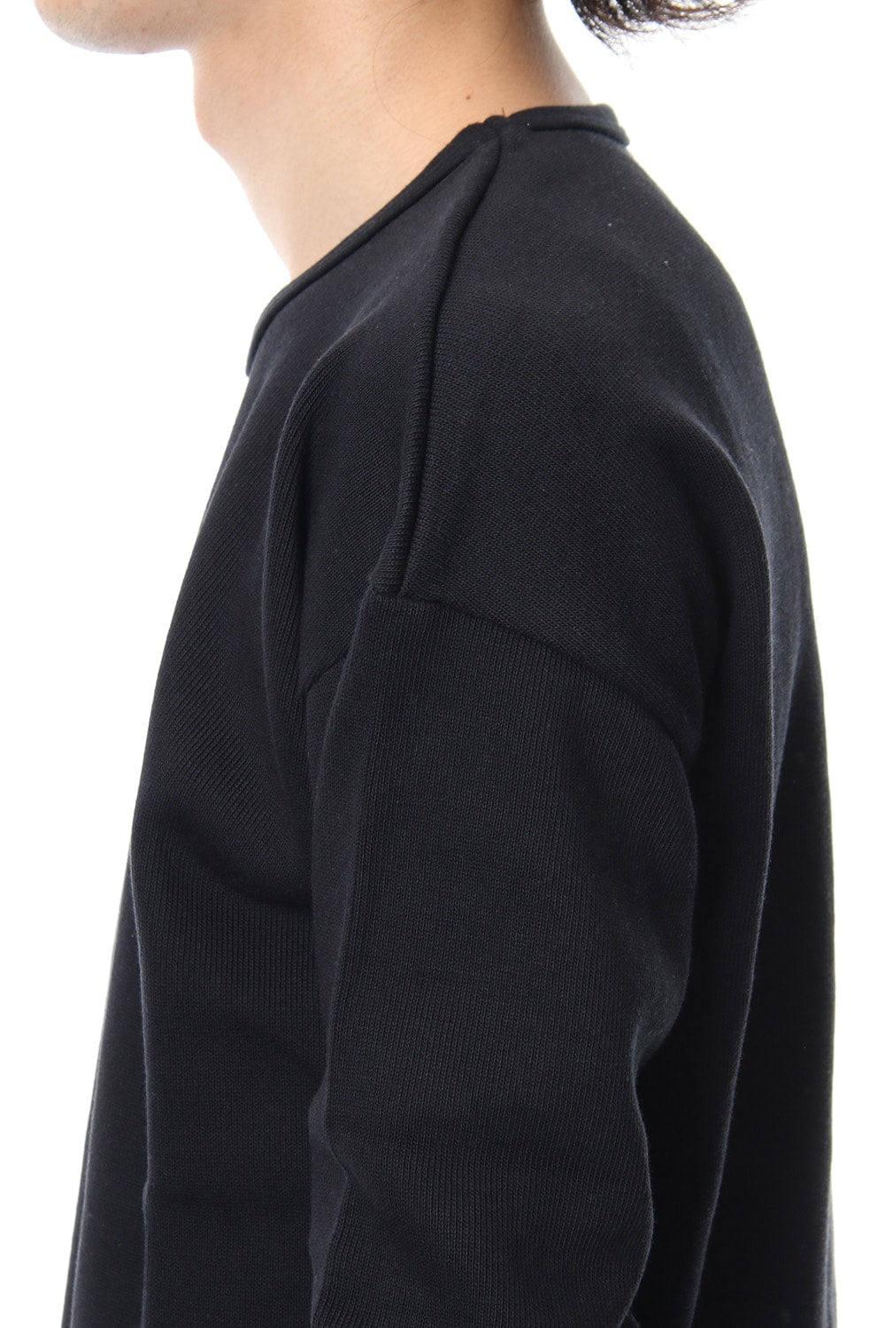 Double Face Layered L/S  RB-010 Black