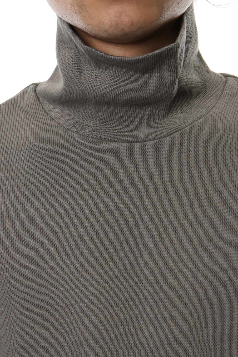 Double Face Shift Turtle neck L/S RB-013 Khaki