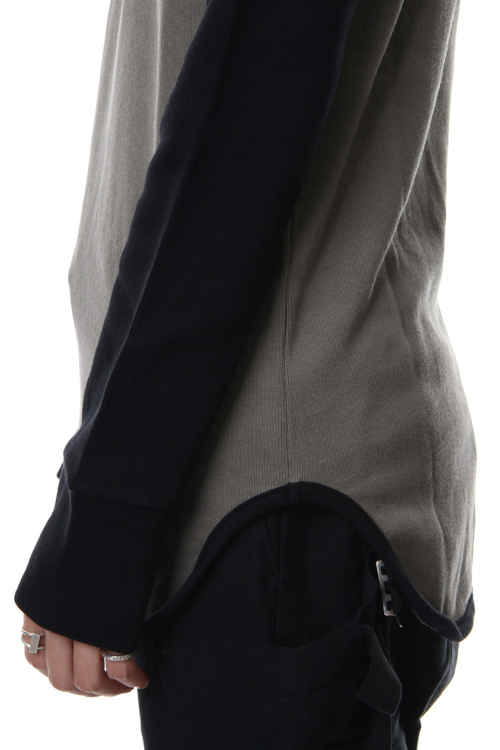 Double Face Shift Turtle neck L/S RB-013 Khaki